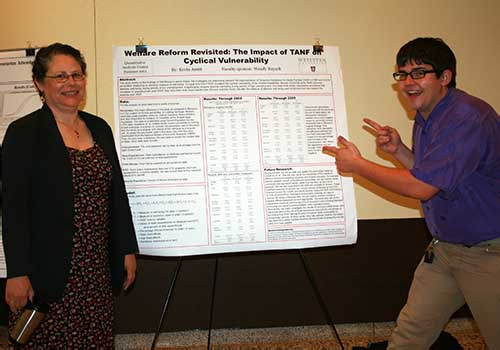 "Welfare Reform Revisited: The Impact of TANF on Cyclical Vulnerability." Kevin Arritt. Sponsor: Wendy Rayack